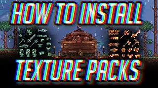Terraria How To Install Texture Packs 1.4!