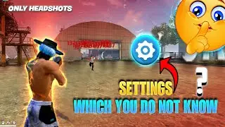 Headshots settings which you don't know😱 | ✅enable these settings | 