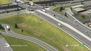 3D Flyover Animation of Detention Ponds by POITRA Visual (Colorado Blvd)