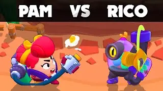 EGG PAM vs EGG RICO | 1 vs 1 | Brawl Stars