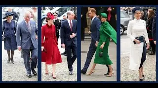 Royal family commonwealth day 2020