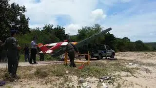 PSTJETS  L-80 Catapult launcher and 80kg target drone