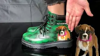 Print Your Pet on Your Kicks: Customize Sneakers with Your Furry Friend! 🐾👟