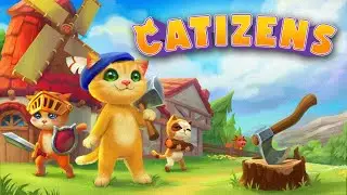Let's Play - Catizens - Colony Sim - City Builder with Cats - Full Gameplay (Release Early Access)