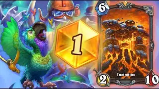 HEARTHSTONE IS ON FIRE... 🔥 Rank 19 LEGEND Incindius Shaman is AN ERUPTION of FUN!!! 🌋