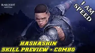 Hashashin  PVP + Skill combo - Normal Arena | Black Desert Mobile | Sand in your eyes
