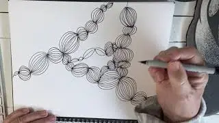 Doodling for stress relief. Fun for adults and kids alike. Step by step follow and watch me draw.