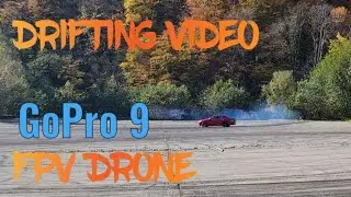 Drifting video by fpv drone and gopro 9 #fpv #drone #drift