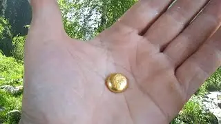 Almaty Klondike (placer gold deposit) Golden sands of the Alma-Arasana gorge