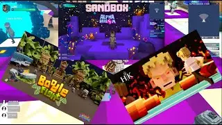 КАК ПРОЙТИ #HUB, #ForkOff & #BOODLEFIGHT   #THESANDBOX