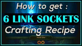 Don't work in PoE 3.16 - How to get - 6 Link Sockets - Crafting Recipe