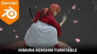 Himura Kenshin - Blender Sculpt