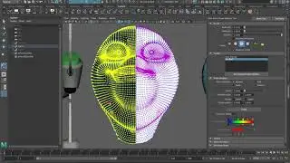 Splitting Blend Shapes Up Into Left and Right in Maya