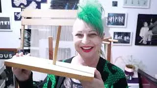 How I use my warping mill!  (my method, not necessarily the 'right way' 🤣)