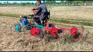 Адаптер рулевой АР-1  в работе с ворошилкой