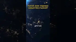 Какой знак зодиака самый бесстыжий  