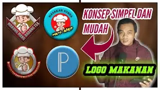 CARA MEMBUAT LOGO MAKANAN  SIMPEL DAN MUDAH DI PIXELLAB