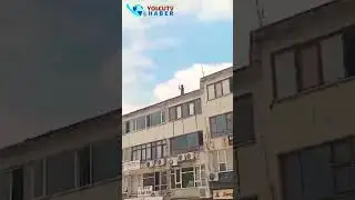 Adliye açılış töreninde heyecanlı dakikalar 'bir vatandaşı Polis ikna etti''