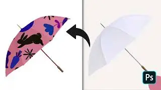 How to Create Realistic Umbrella Mockup | Umbrella Mockup | Photoshop Tutorial