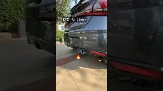 EXHAUST SOUND👌i20 N line #shorts   AUTO XPERT