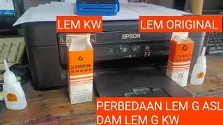 cara membedakan lem korea G KW dan asli