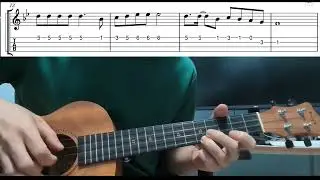 Round and Round (Squid Game) - Easy Beginner Ukulele Tabs With Playthrough Tutorial Lesson