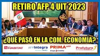 Retiro de AFP 4 UIT 2023 | Congresista Segundo Montalvo alza su voz de protesta por el Retiro de AFP
