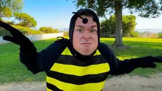 When you get attacked by a bee