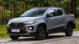 New 2024 Fiat Strada Edizione 25 CD 1.0 Turbo 200 Flex CVT - Exterior & Interior Visual Review