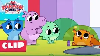 Hazel's New Friend Bubblewub 🎁✨ Pikwik Pack Season 1 🎁✨ Tibor Helps Axel