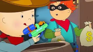 Caillou - Policías y Ladrones | Caillou en Español | WildBrain en Español