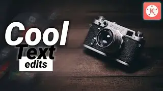 Cool text edit in kinemaster 🔥🔥