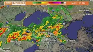 Flash flood warnings active for New Orleans, Metairie, Kenner, Slidell