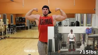 715lb Block Pull | Full Arm Workout | Weigh-in