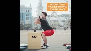 🔺Box Front SQUAT🔺   💯GOOD💯 for Balance   Mobility