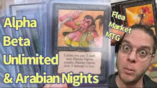 WOW! - CRAZY OLD MTG Cards At The Flea Market
