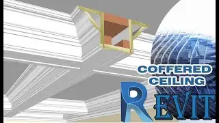 REVIT - HOW TO MAKE COFFERED CEILING