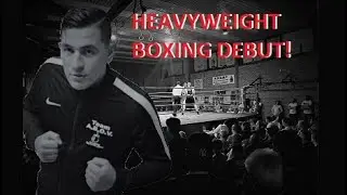 My first boxing match. Heavyweight boxing!