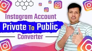 How to Convert Instagram Private to Public Account | Instagram Account Private se Public me set kare