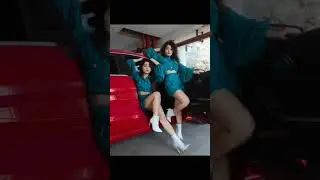 chinki Minki matching dress photoshoot #photography #ytshorts #shorts
