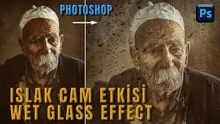 Photoshop – Islak Cam Etkisi (Wet Glass Effect).