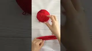 Японская сумка из остатков пряжи