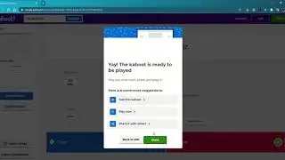 07. Kahoot – Sınav tamamlama