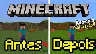 🔥 TEXTURA DE SATURAÇÃO DE BLOCOS NO MINECRAFT PE 1.19