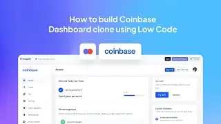 How to build Coinbase Clone in minutes with a Low Code (HTML & CSS) Builder | Loopple