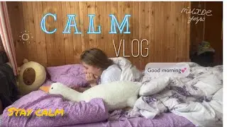 мое тихое утро ☀️ // slow morning routine
