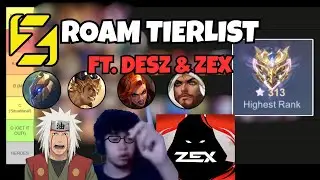 MLBB SOLO/TRIO Roam Tier List 2025 | Ranked by a 300+ Star Pro Roamer ft. @deszml and @Zex_MOBA