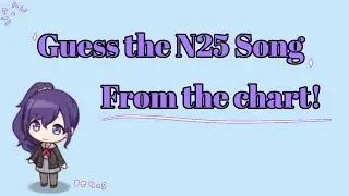 Guess the Nightcord song from the chart! | inspo from beans