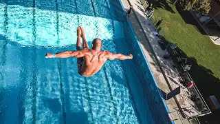 HappyFit CEO Sven Decker springt mit KsFreak vom 10-Meterturm!