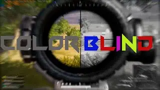 2000 hours of PUBG : C O L O R B L I N D  
